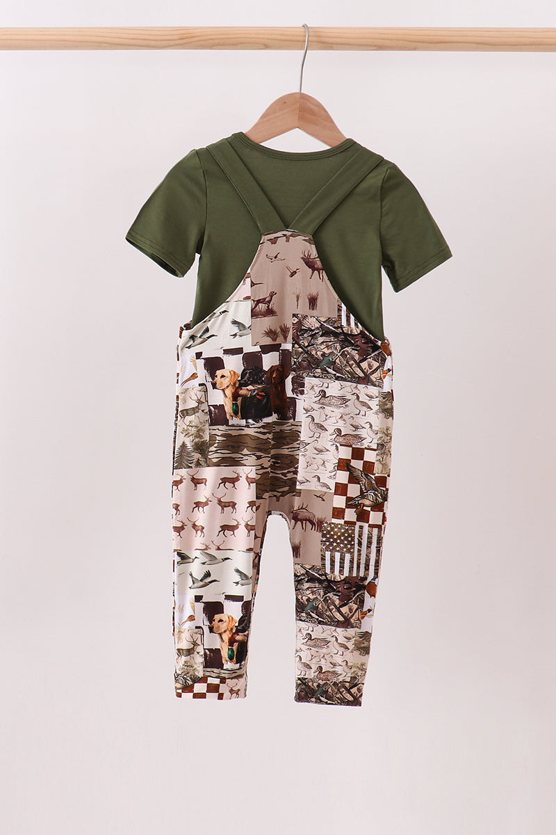 Forest Hunting bamboo 2pc set - Aaria Tees Aaria Tees