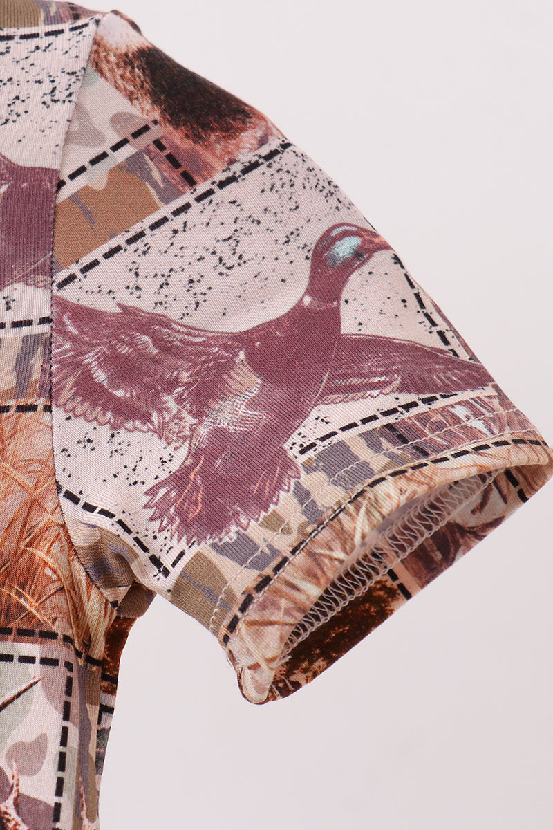 Forest Hunting Bamboo Romper - Aaria Tees Aaria Tees