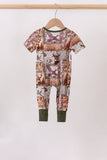Forest Hunting Bamboo Romper - Aaria Tees Aaria Tees