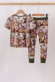 Forest Hunting Bamboo Pajama set - Aaria Tees Aaria Tees