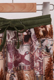 Forest Hunting Bamboo Pocket Pajama set - Aaria Tees Aaria Tees
