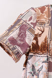 Forest Hunting Bamboo Pocket Pajama set - Aaria Tees Aaria Tees