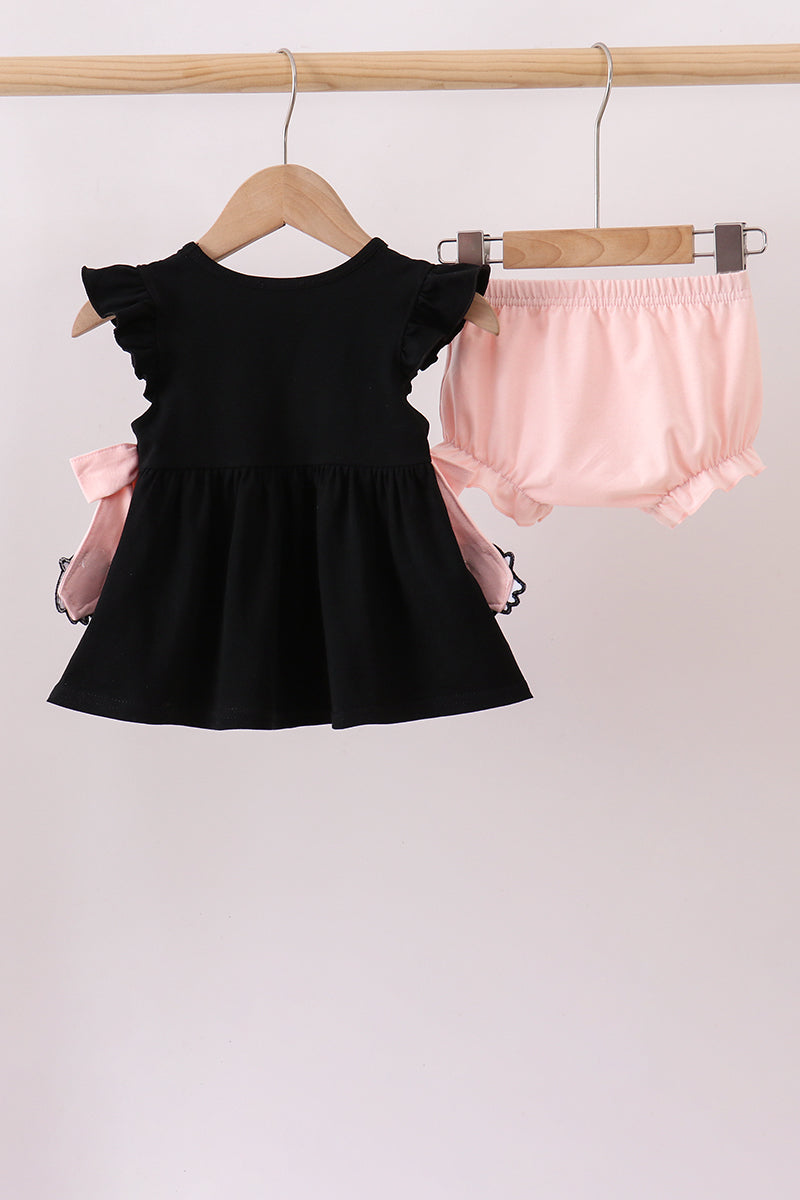 Black Ghost Bloomer Set - Aaria Tees Aaria Tees