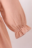 Coral Corduroy Smocked Bloomer Set - Aaria Tees Aaria Tees