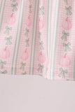 Sage Pumpkin Bow Embroidery Ruffle Pants Set - Aaria Tees Aaria Tees