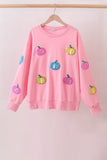 Pink Pumpkin Sequin Mom&me Top - Aaria Tees Aaria Tees