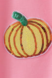 Pink Pumpkin Sequin Mom&me Top - Aaria Tees Aaria Tees
