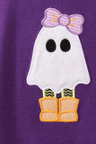 Purple Ghost Applique Top - Aaria Tees Aaria Tees