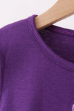 Purple Ghost Applique Top - Aaria Tees Aaria Tees