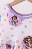 Purple princess pants set - Aaria Tees Aaria Tees