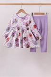 Purple princess pants set - Aaria Tees Aaria Tees