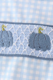 Blue Pumpkin Smocked Gingham Jon Jon - Aaria Tees Aaria Tees