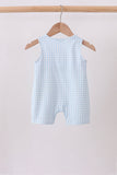 Blue Pumpkin Smocked Gingham Jon Jon - Aaria Tees Aaria Tees