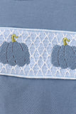 Blue Pumpkin Smocked Gingham Pants Set - Aaria Tees Aaria Tees