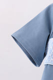 Blue Pumpkin Smocked Gingham Pants Set - Aaria Tees Aaria Tees