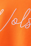 Orange Tennessee Vols Embroidery Mom&me Top - Aaria Tees Aaria Tees