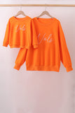 Orange Tennessee Vols Embroidery Mom&me Top - Aaria Tees Aaria Tees