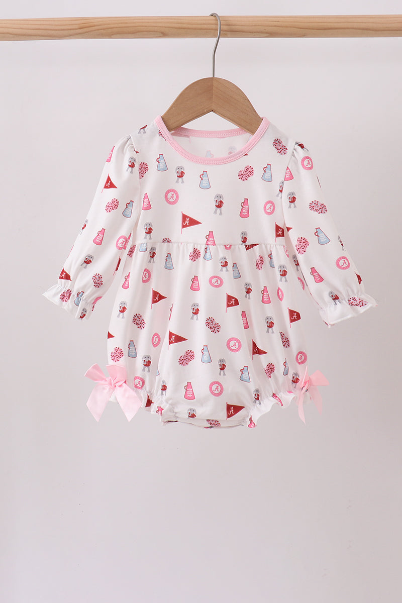 Pink Alabama Print bubble - Aaria Tees Aaria Tees