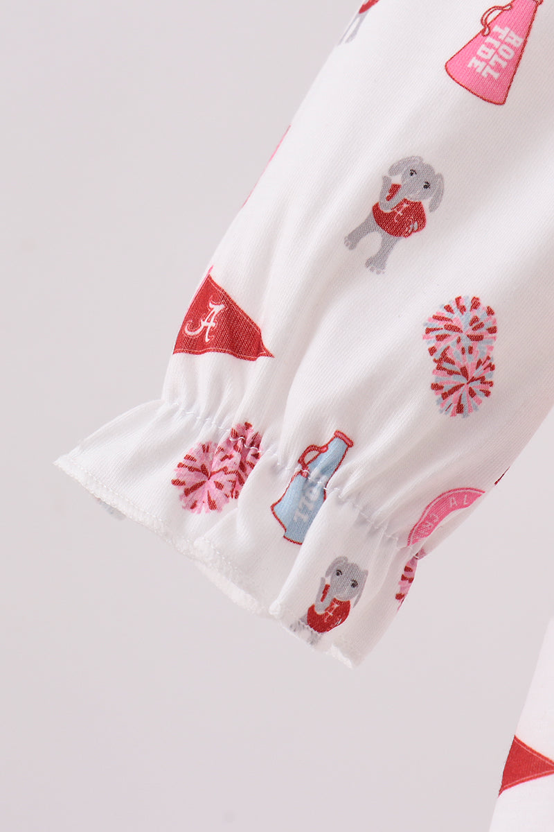Pink Alabama Print bubble - Aaria Tees Aaria Tees