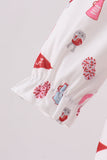 Pink Alabama Print bubble - Aaria Tees Aaria Tees