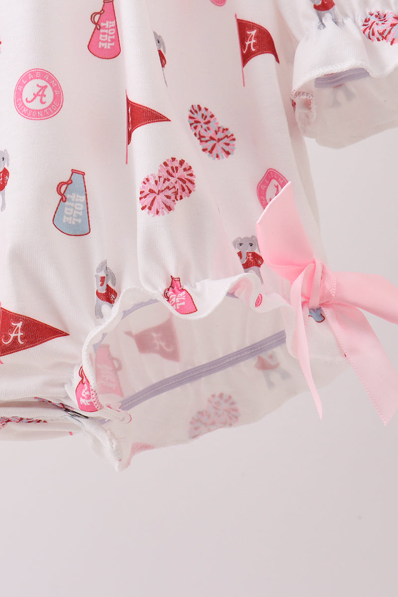Pink Alabama Print bubble - Aaria Tees Aaria Tees