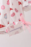 Pink Alabama Print bubble - Aaria Tees Aaria Tees