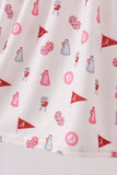 Pink Alabama Print Dress - Aaria Tees Aaria Tees