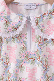 Blue Bow Lace Skorts Set - Aaria Tees Aaria Tees