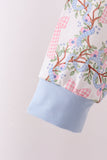 Blue Bow Lace Skorts Set - Aaria Tees Aaria Tees