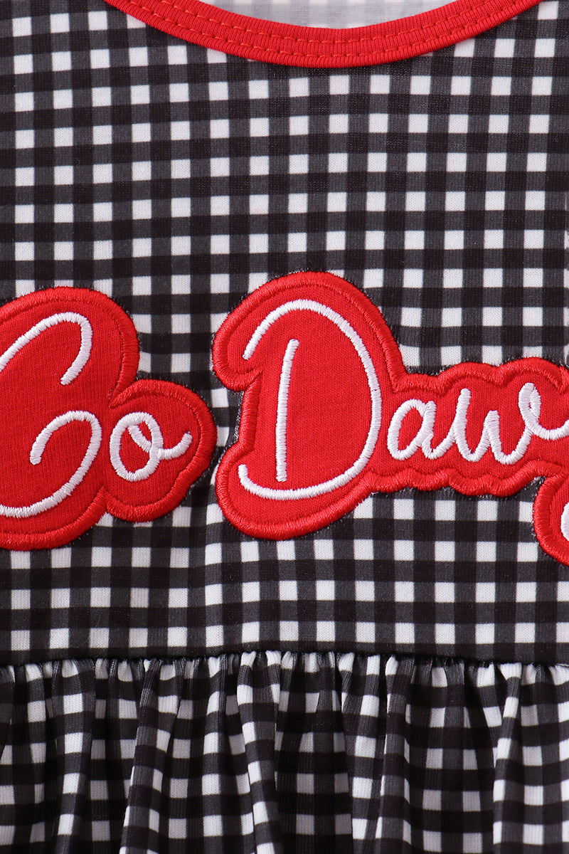 Red Georgia Embroidery Pants set - Aaria Tees Aaria Tees