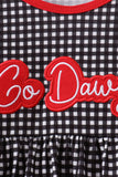 Red Georgia Embroidery Pants set - Aaria Tees Aaria Tees