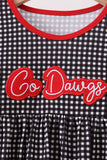 Red Georgia Embroidery Pants set - Aaria Tees Aaria Tees
