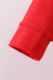 Red Georgia Embroidery Pants Set - Aaria Tees Aaria Tees