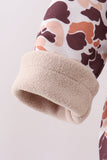 Camouflage Fleece Hoodie Jacket - Aaria Tees Aaria Tees