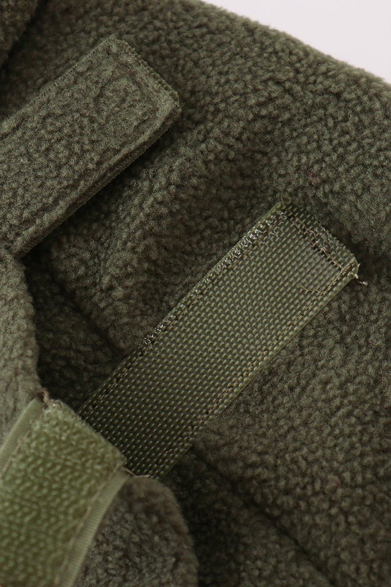 Green Fleece Bow Coat - Aaria Tees Aaria Tees