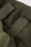 Green Fleece Bow Coat - Aaria Tees Aaria Tees