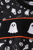 Orange Ghost Embroidery Bubble - Aaria Tees Aaria Tees