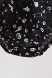 Orange Ghost Embroidery Bubble - Aaria Tees Aaria Tees