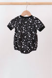 Orange Ghost Embroidery Bubble - Aaria Tees Aaria Tees