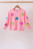 Pink Pumpkin Sequin Mom&me Top - Aaria Tees Aaria Tees