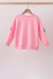 Pink Pumpkin Sequin Mom&me Top - Aaria Tees Aaria Tees