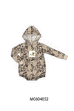 Camouflage duck embroidery hoodie bubble Aaria Tees