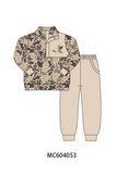 Camouflage duck embroidery jogger set Aaria Tees