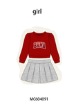 Alabama sequin twirl skorts set Aaria Tees