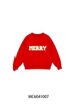 Red Merry French Knot Mom&me Top Aaria Tees