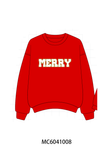 Red Merry French Knot Mom&me Top Aaria Tees