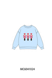 Blue Nutcracker Sequin Top Aaria Tees