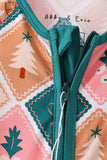 Green Gingerbread Bamboo Romper Aaria Tees