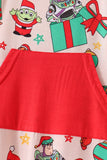 Red christmas toy story bamboo 2pc set Aaria Tees