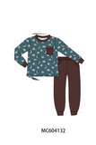 Blue mallard pocket jogger set Aaria Tees
